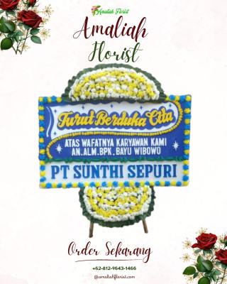 Papan Bunga Duka di Ciheulang Tonggoh