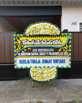 Papan Bunga Duka di Ciheulang Tonggoh