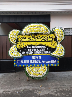 Papan Bunga Duka di Ciheulang Tonggoh
