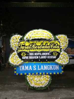 Papan Bunga Duka di Ciheulang Tonggoh
